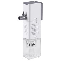 Filtre d'aquarium en plastique 3-en-1 avec pompe de circulation intégrée et pompe à oxygène pour petit aquarium – Système de filtration en gros