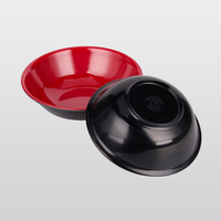 Assiettes en mélamine rouge épaissies de qualité supérieure, robustes et légères, pour la restauration, les plats épicés, les banquets de mariage, usage quotidien stable