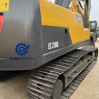 Excavatrice sur chenilles VOLVO EC210D 21 tonnes, moteur d'origine d'occasion avec pompe à engrenages et roulement pour Volvo EC40-EC90-EO-S90-S60-EX40