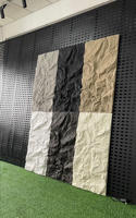 Panneau mural 3D en polyuréthane imitation pierre pour extérieur, plaque de culture écologique en PU