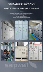 Armoire électrique industrielle autoportante Saipwell KP/KT en acier inoxydable et acier laminé à froid, revêtement poudré IP54, pour utilisation en extérieur - Product Image 6