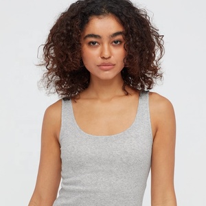 Débardeur en coton respirant à séchage rapide pour femme, design hip-hop, couleurs personnalisées, logo personnalisé, col rond - Product Image 5