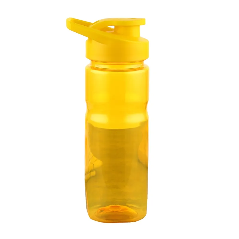 16オンスプラスチック直接飲用スマート子供用ボトルPpプラスチックカップ曲線学校用ウォーターボトルふた付きスポーツ