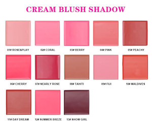 พาเลตต์บลัชออนอัดเม็ดสีสูงแบบวีแกนมีหลายสีหลายสีโลโก้ที่กำหนดเอง - Product Image 5