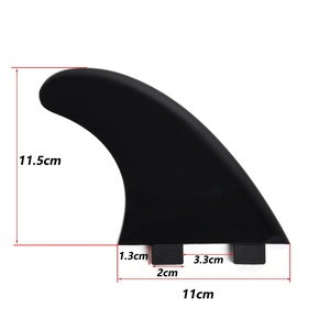 <span class=keywords><strong>Ailerons</strong></span> de planche à <span class=keywords><strong>surf</strong></span> <span class=keywords><strong>FCS</strong></span> G5 Thruster, lot de 3 pièces, pour sports nautiques - Product Image 2