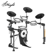 Kit de batterie électronique pliable OEM TDX-25II avec double déclencheur, 5 pads, 3 cymbales et mailles en silicone