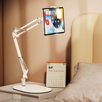 Support de tablette en métal OULAIKE CT11, angle réglable, antidérapant, pliable, compatible avec les téléphones de 4,7 à 12,9 pouces