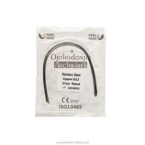 Yamei Orthodontisch Materiaal <span class=keywords><strong>Archwire</strong></span> Natuurlijke Eivormige Vierkante Standaard <span class=keywords><strong>Niti</strong></span> Thermisch Geactiveerde <span class=keywords><strong>Archwire</strong></span> Rond <span class=keywords><strong>Archwire</strong></span> - Product Image 6