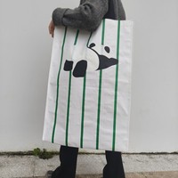 Sac à main tissé léger et écologique, lavable et durable, parfait pour les courses et les achats au centre commercial