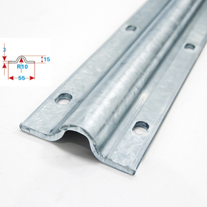 Nhiệm vụ nặng nề trượt Cổng theo dõi đường sắt cho cửa nhà để xe mở, thép mạ kẽm chống ăn mòn sử dụng công nghiệp - Product Image 1