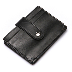 <span class=keywords><strong>Portefeuille</strong></span> magique en cuir avec boutons pour hommes, bon marché, collection - Product Image 5
