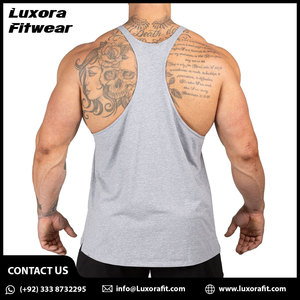 Wholesale Best Selling Top Trending <b>Men</b> Tank Top Lightweight Comfortable Sleeveless Gym Wear <b>for</b> Everyday Wear Gym <b>Men</b> <b>Singlets</b> - Product Image 5