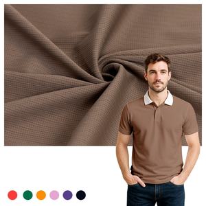 170 tessuto in tessuto GSM 78% tessuto 22% in Nylon Spandex tessuto elasticizzato ad alta elasticità per t-shirt da uomo top per il tempo libero - Product Image 1