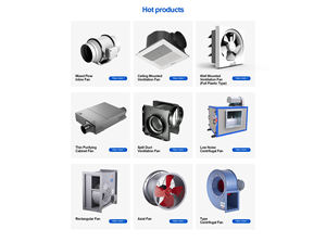 Ventilador de Extracción Centrífugo AMX BPT 10-21S, Tipo Sirocco Pequeño, Aspas de Plástico, Certificación CE, Montaje en Techo, Motor con Rodamientos de Bolas, 5 Años de Garantía - Product Image 6