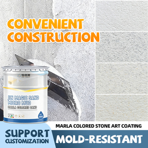 <span class=keywords><strong>Pintura</strong></span> para Paredes Interiores y Exteriores de <span class=keywords><strong>Arena</strong></span> de <span class=keywords><strong>Color</strong></span> Mala, Duradera, Ignífuga, Ecológica e Inodora - Product Image 2