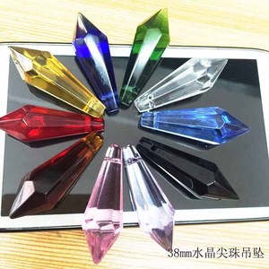 Partes de Lustre de Cristal Diamante Vintage de Luxo com Prisma Cortado para Decoração de Casamento e Feriados - Product Image 2