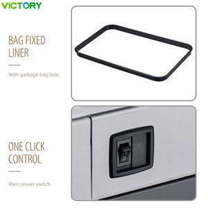 <span class=keywords><strong>Cubo</strong></span> <span class=keywords><strong>de</strong></span> <span class=keywords><strong>Basura</strong></span> <span class=keywords><strong>de</strong></span> Acero Inoxidable <span class=keywords><strong>de</strong></span> Alta Capacidad <span class=keywords><strong>de</strong></span> <span class=keywords><strong>50</strong></span> <span class=keywords><strong>Litros</strong></span> y 60 <span class=keywords><strong>Litros</strong></span>, <span class=keywords><strong>Cubo</strong></span> <span class=keywords><strong>de</strong></span> <span class=keywords><strong>Basura</strong></span> Rectangular con Sensor Automático para Oficina y Sala <span class=keywords><strong>de</strong></span> Estar - Product Image 5