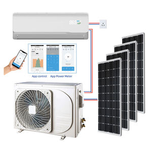 Wall Mounted Hybrid ACDC <b>Solar</b> Air Conditioner 100% Household Use Cooling/Heating Variable Frequency - Product Image 1