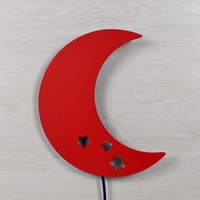 Applique murale en bois de forme personnalisée mignonne pour décoration de chambre d'enfant veilleuse pour chambre d'enfant lampe murale pour enfant cadeau de douche de bébé