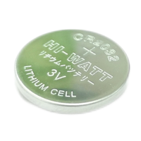 Pile bouton au lithium HW CR2032 fabrique une batterie 3V 220mAh pour jouets/montres