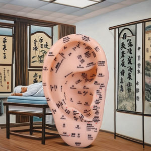 15 पीसी चीनी चिकित्सा अभ्यास कान एक्यूपंक्चर बिंदु मॉडल शरीर सुरक्षा सुविधा अनुप्रयोग - Product Image 3