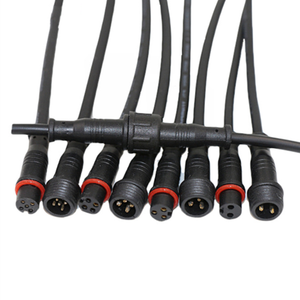 M12 3pin芯防水公母对接连接器插头<span class=keywords><strong>3</strong></span>芯电机室外防水插头电缆 - Product Image 2