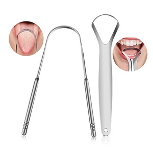 <span class=keywords><strong>Limpiador</strong></span> más barato <span class=keywords><strong>de</strong></span> alta calidad, raspador <span class=keywords><strong>de</strong></span> <span class=keywords><strong>lengua</strong></span> <span class=keywords><strong>de</strong></span> acero inoxidable, cuidado bucal, barredora <span class=keywords><strong>de</strong></span> mal aliento, herramienta <span class=keywords><strong>de</strong></span> salud - Product Image 2