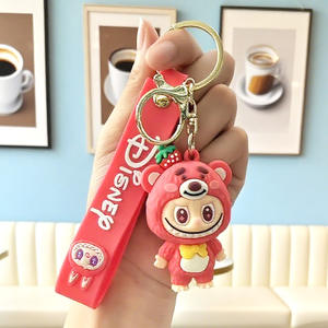 พวงกุญแจตุ๊กตา U Doll 3 มิติ น่ารัก สไตล์การ์ตูนอนิเมะ ทำจากยาง พลาสติก และอะลูมิเนียมอัลลอยด์ ขนาด 5.5x6 ซม. สำหรับตกแต่งกระเป๋า เครื่องประดับ กุญแจรถ - Product Image 2