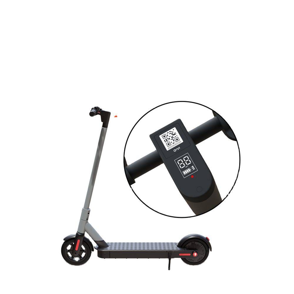 Настраиваемый балансировочный черный электрический скутер, скейтборд, устройство IOT для совместного использования