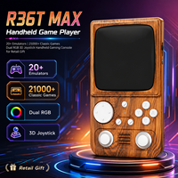 Console de Jeu Portable 2026 R36T MAX avec Écran HD de 3,95 Pouces, 21000 Jeux Intégrés, Batterie de 4000 mAh, WiFi, et Fonctionnalités de Jeu en Ligne pour Arcade