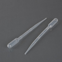 Pipettes/Compte-gouttes Pasteur en Plastique Jetables à Commande Manuelle, Consommables de Laboratoire, Vente en Gros Usine, Types 1ml 2ml 3ml 5ml 10ml, pour Laboratoires