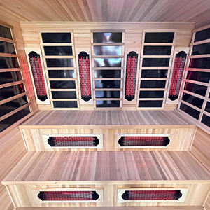 Sauna infrarouge à spectre complet pour l'extérieur, kit de luxe pour la maison, sauna avec luminothérapie rouge, Clearlight Sunlighten <span class=keywords><strong>Solarium</strong></span> Room - Product Image 4