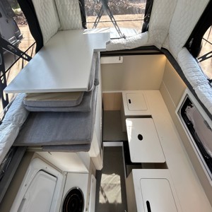 Tente de toit quatre saisons en aluminium souple pour pick-up avec ouverture automatique rapide pour les aventures tout-terrain - Product Image 3