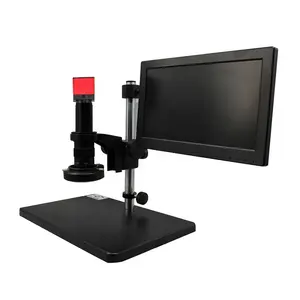 Boshida Factory price HD1001B-A01 LCD Digital Video Microscope with LED ring light for quality checking of small parts and PCBs