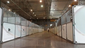 Estável móvel econômico do abrigo exterior do cavalo da instalação rápida para a exploração agrícola e proprietários eqüinos - Product Image 6