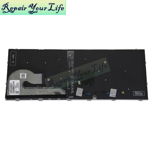 Teclado retroiluminado para portátil SP en español para HP EliteBook 840 <span class=keywords><strong>G5</strong></span> 840 G6 846 <span class=keywords><strong>G5</strong></span> 745 <span class=keywords><strong>G5</strong></span> <span class=keywords><strong>ZBook</strong></span> <span class=keywords><strong>14u</strong></span> <span class=keywords><strong>G5</strong></span> con marco plateado - Product Image 6