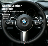Volant sport en cuir de luxe pour M3 M5, remplacement direct de la cabine premium, accessoire Plug and Play