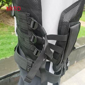 MITO pronto per la spedizione gilet tattico Multi-funzione Oxford tessuto portabagagli traspirante giubbotto di pubblica sicurezza - Product Image 5