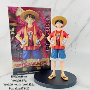 หุ่นฟิกเกอร์2024จากการ์ตูนอนิเมะ1ชิ้นหุ่น PVC อนิเมะญี่ปุ่น Luffy Zoro Sanji <span class=keywords><strong>Uta</strong></span> - Product Image 2