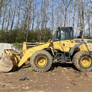 Chargeur sur pneus original KOMATSU WA320-5 utilisé KOMATSU 320 WA320 Wa320-1 Wa320-5 WA380 KOMATSU chargeuse sur pneus - Product Image 1