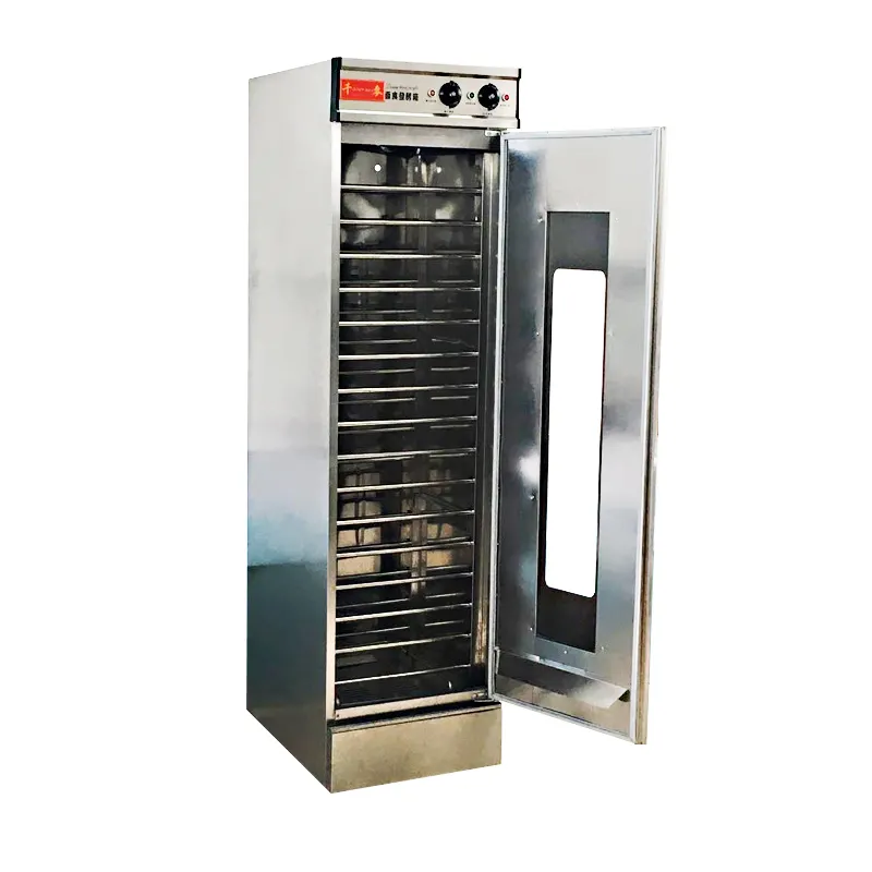 Commerciële Catering 16 Trays Brood Toast Deeg Bakken Apparatuur 220V/380V Rvs Proofer Elektrische Bakkerij Apparatuur