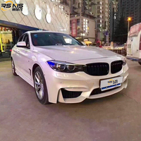Pour BMW Série 3 GT Modifié M4 Style Kit de carrosserie Boucle de pare-chocs avant d'origine Plastique PP Matériel Pare-chocs de voiture Kit de conversion de voiture