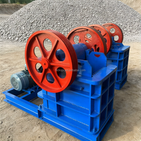 Concasseur à mâchoires PE250*400 pour l'extraction d'or, concasseur de pierre, machine de concassage pour carrière, minerai, granit, béton, marbre, calcaire