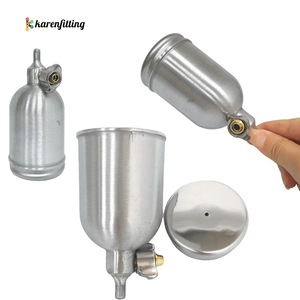 Pistola de Pulverización Neumática F-2 HVLP con Boquilla de 1.0 mm y Vaso de 125 cc para Acabado de Automóviles, Pintura Automotriz y Recubrimiento de Superficies - Product Image 6