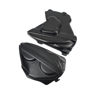 Kits de carénage de moto en fibre de carbone sèche 100% autoclavée OEM, couvre-moteur pour Ducati Panigale V2 2020-2024 - Product Image 3