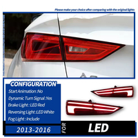 Upgrade LED-Rückleuchten für Audi A3 S3 RS3 4-Türer Limousine mit sequenziellem Blinker, Rücklicht-Baugruppe, 12V Autozubehör