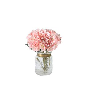 <b>Hydrangea</b> <b>Artificial</b> Flower Handmade Silk Single Stem Large Size Wedding Mother's Day Decor Wholesale - Product Image 2