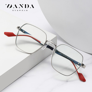 แว่นตา Danda Eyewear รุ่น TJ845 กรอบทรงเหลี่ยม ป้องกันแสงสีฟ้า เลนส์ PC สำหรับทุกเพศ ขนาดกลาง กรอบแว่นสายตา - Product Image 1