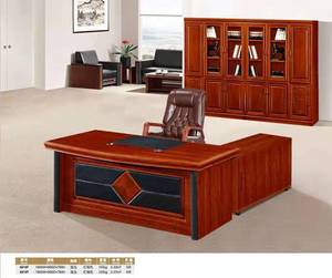 เฟอร์นิเจอร์สำนักงานผู้บริหาร โต๊ะทำงานสไตล์โบราณ - Product Image 1