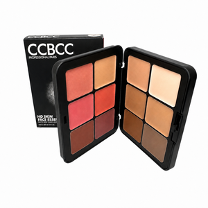 Palette de crèmes essentielles pour le visage aux minéraux cutanés Peptide HD |   Kit de fard à joues et correcteur 2-en-1, 12 couleurs, résistant à l'eau - Product Image 1